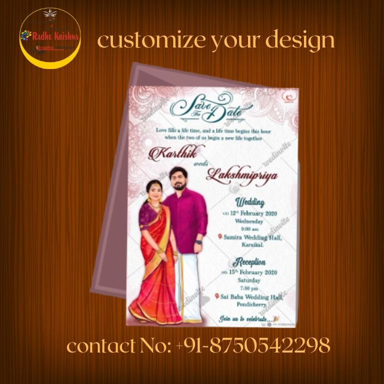 Wedding Card Design 5